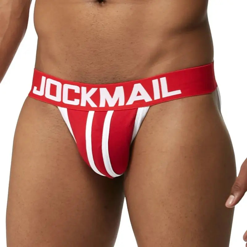 Low Rise Cotton Blend Men's Jockstrap