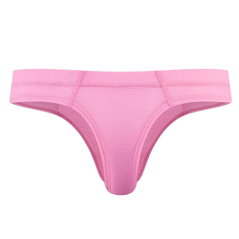 Sexy Nylon Fast-Dry Jockstrap Thong Brief
