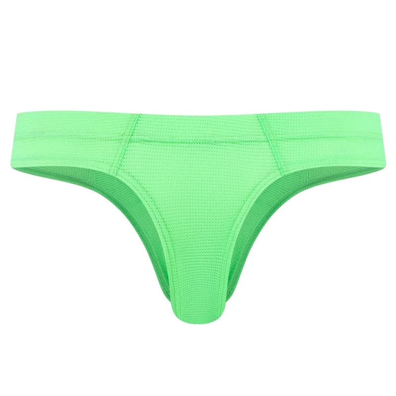 Sexy Nylon Fast-Dry Jockstrap Thong Brief