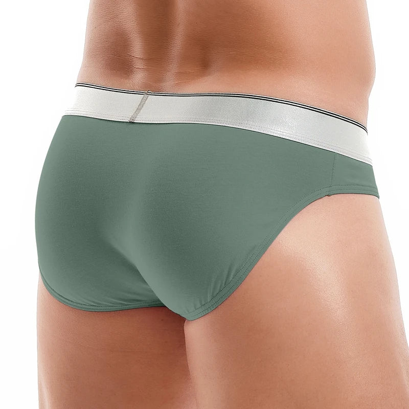 Men’s Low‑Waist Cotton Briefs