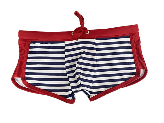 Striped Sailor Swim Briefs