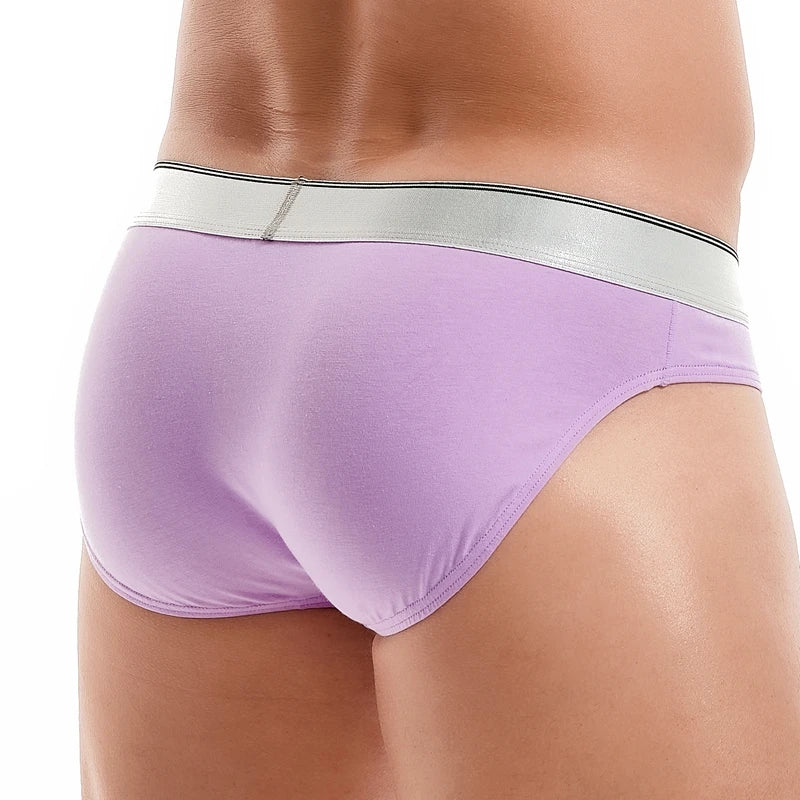 Men’s Low‑Waist Cotton Briefs