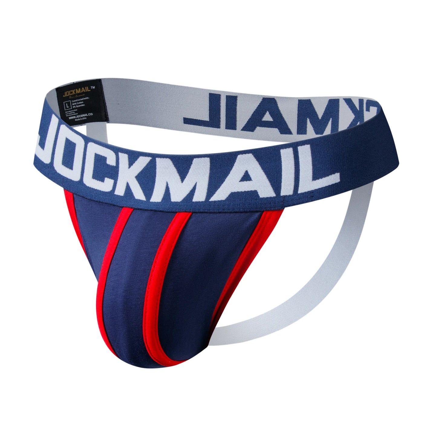 Low Rise Cotton Blend Men's Jockstrap