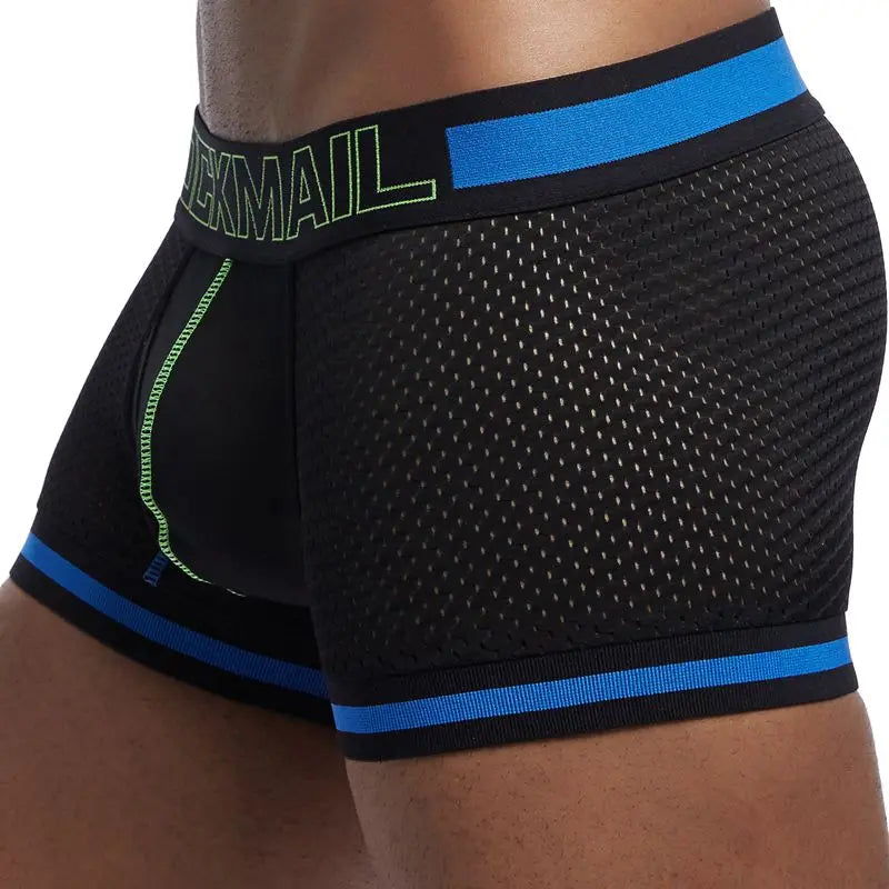 Low Rise Mesh Boxer Briefs