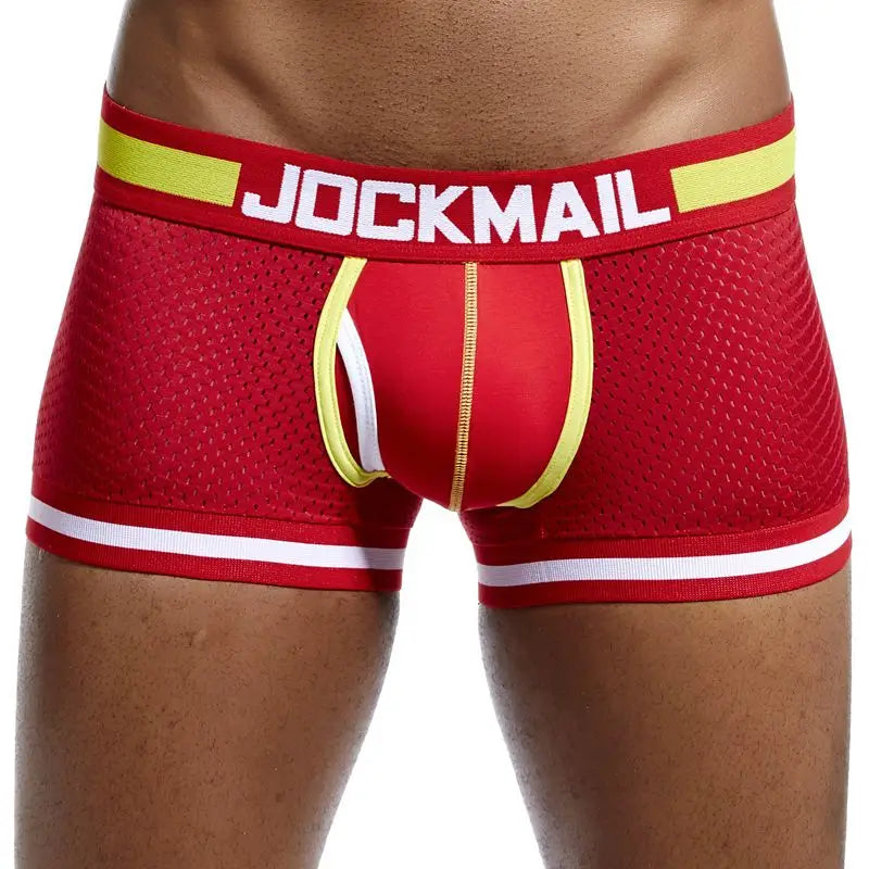 Low Rise Mesh Boxer Briefs