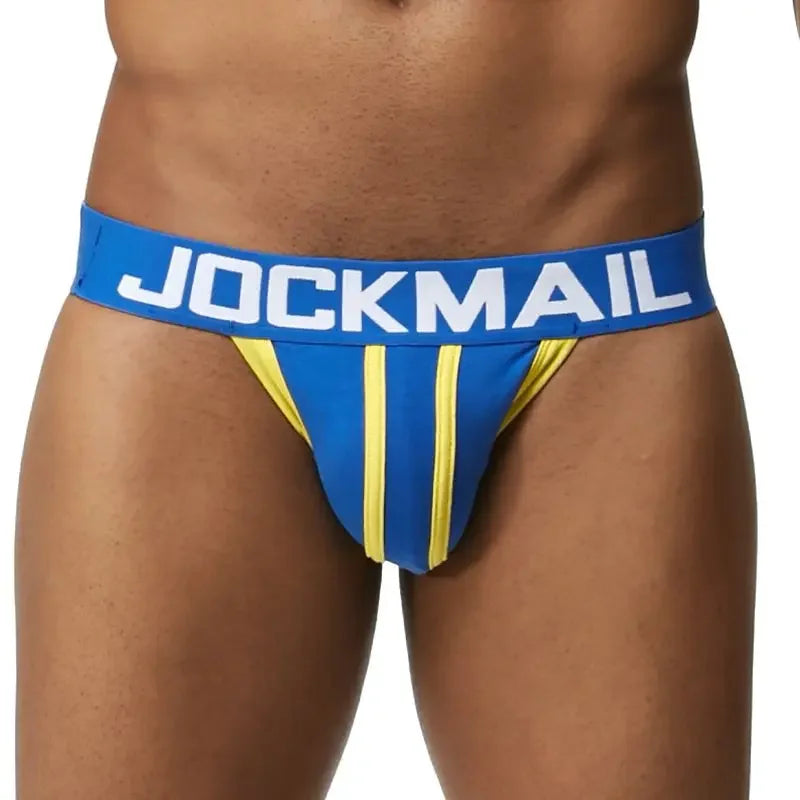 Low Rise Cotton Blend Men's Jockstrap