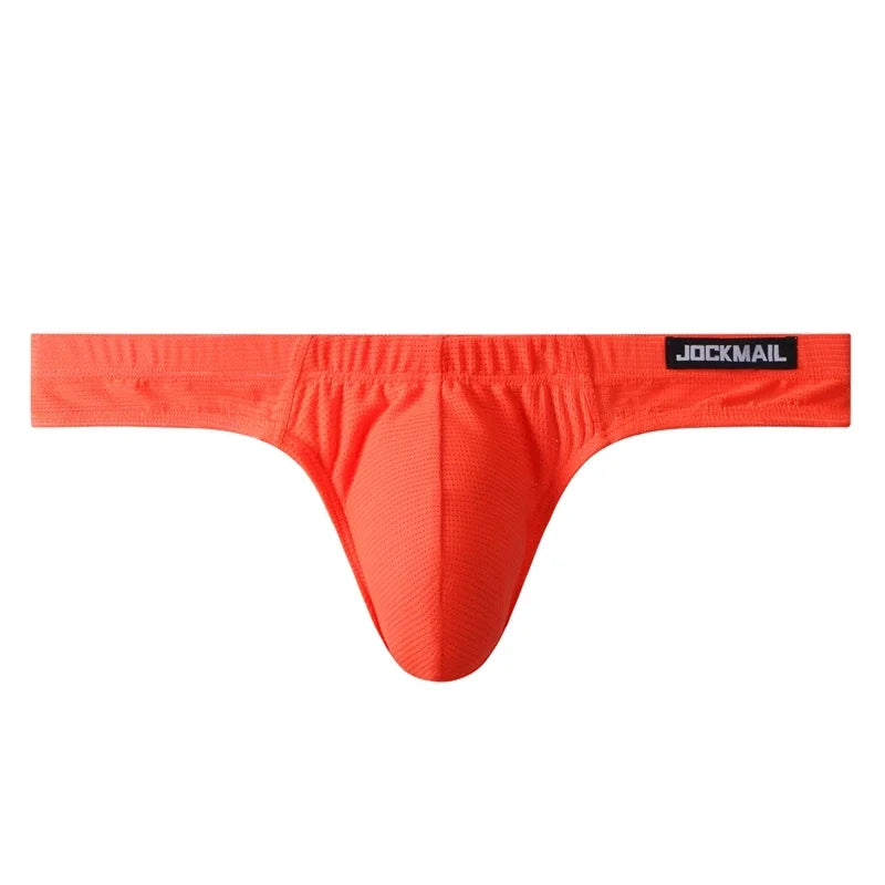 Sexy Nylon Fast-Dry Jockstrap Thong Brief