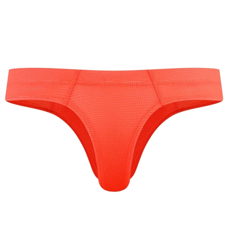 Sexy Nylon Fast-Dry Jockstrap Thong Brief