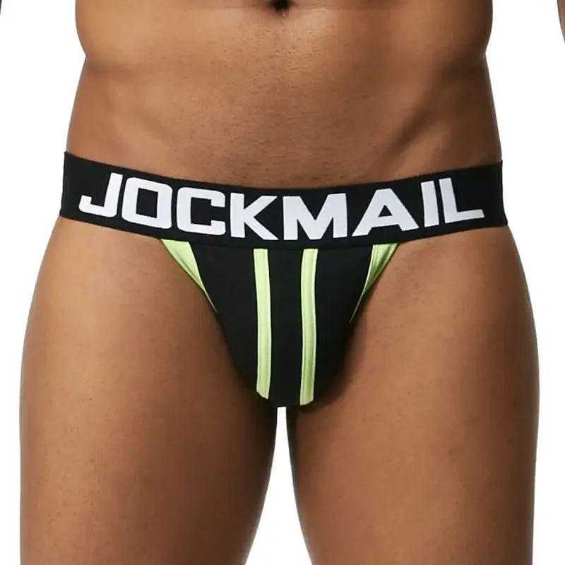 Low Rise Cotton Blend Men's Jockstrap