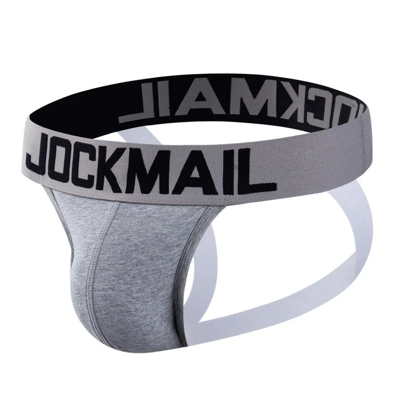 Low Rise Cotton Blend Men's Jockstrap