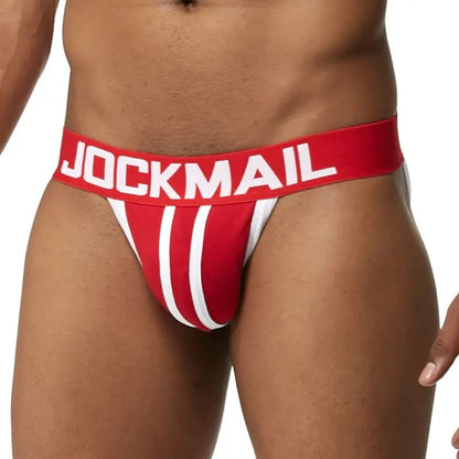 Low Rise Cotton Blend Men's Jockstrap