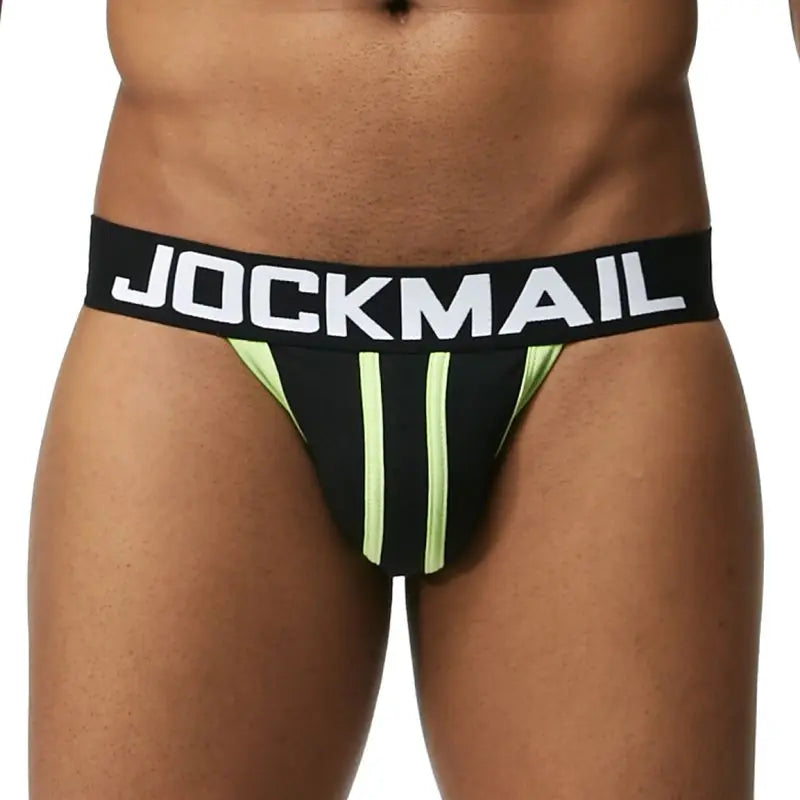 Low Rise Cotton Blend Men's Jockstrap
