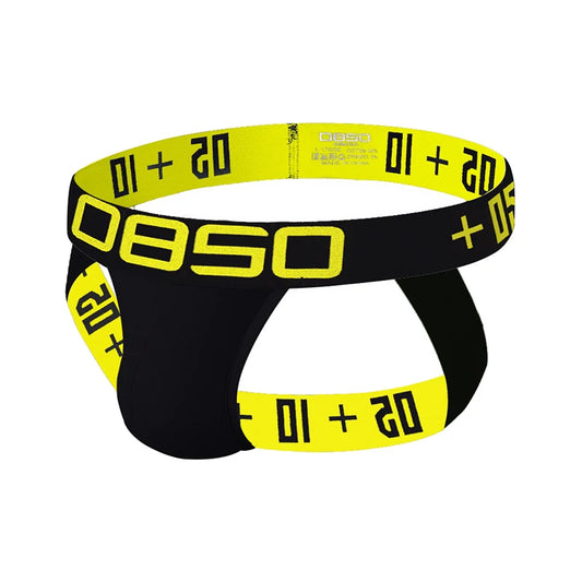 Men’s Athletic Jockstrap – Breathable Mesh Support with Bold Style