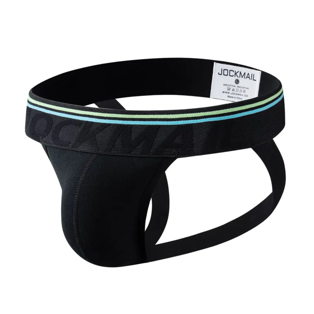Low Rise Cotton Blend Men's Jockstrap