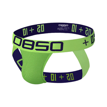 Men’s Athletic Jockstrap – Breathable Mesh Support with Bold Style