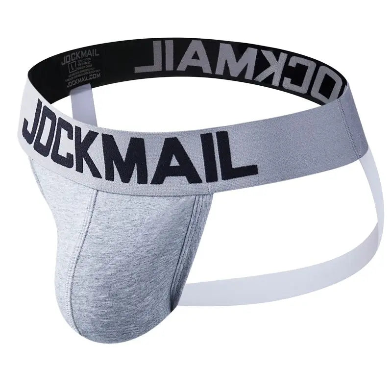 Low Rise Cotton Blend Men's Jockstrap