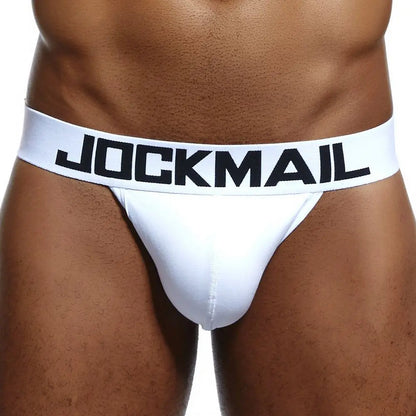 Low Rise Cotton Blend Men's Jockstrap
