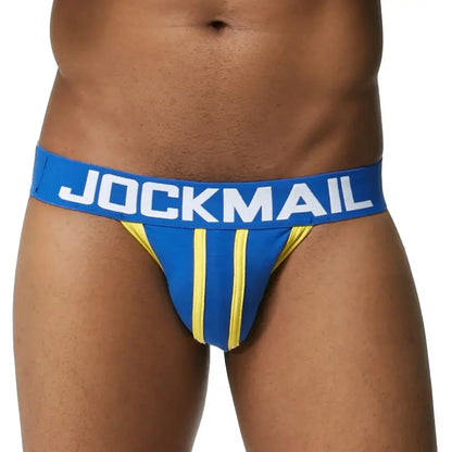Low Rise Cotton Blend Men's Jockstrap
