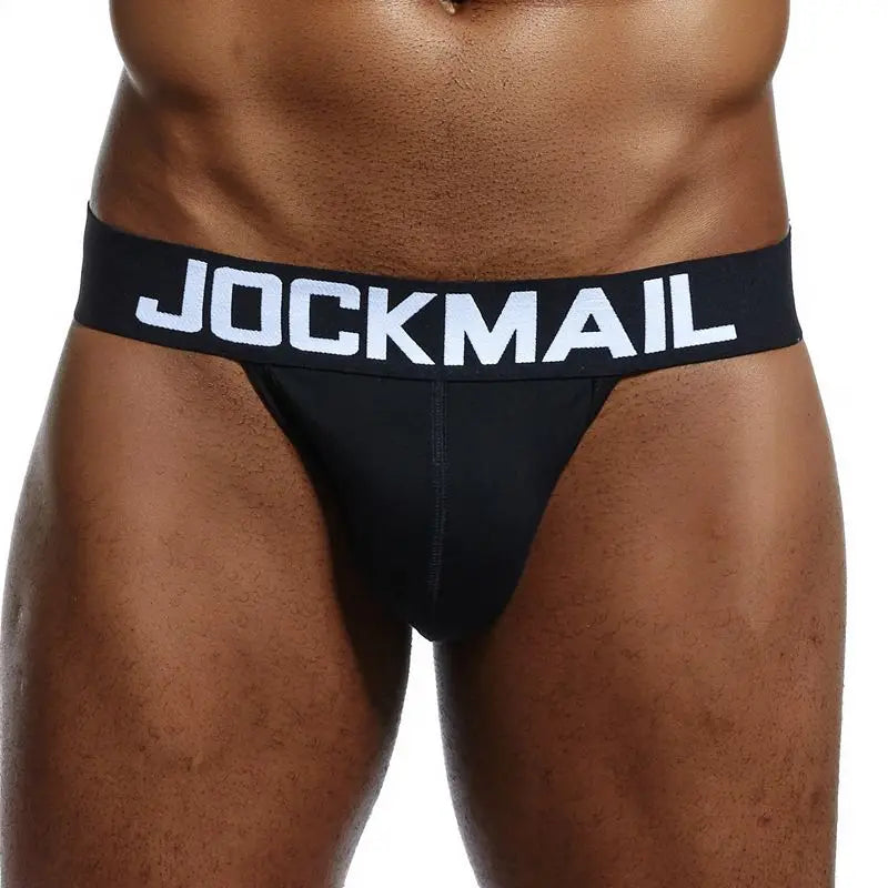 Low Rise Cotton Blend Men's Jockstrap
