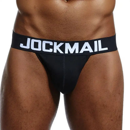 Low Rise Cotton Blend Men's Jockstrap