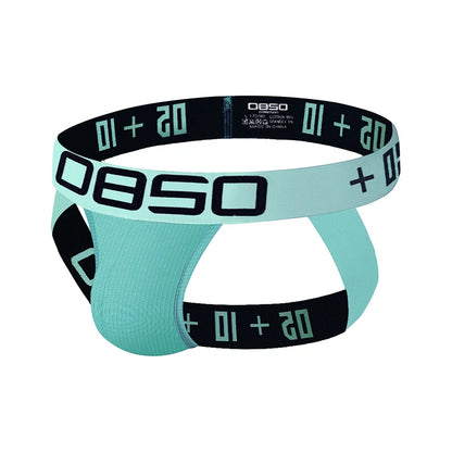 Men’s Athletic Jockstrap – Breathable Mesh Support with Bold Style