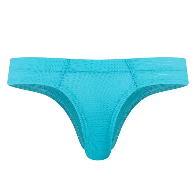 Sexy Nylon Fast-Dry Jockstrap Thong Brief