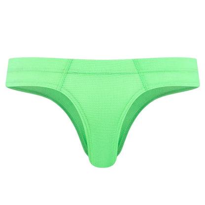 Sexy Nylon Fast-Dry Jockstrap Thong Brief