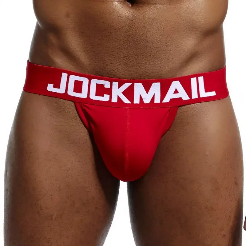 Low Rise Cotton Blend Men's Jockstrap