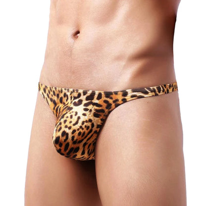 Leopard Print G-String Thong
