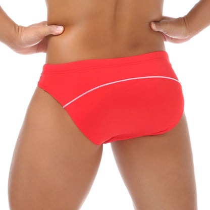 Double Stripe Sexy Swim Brief