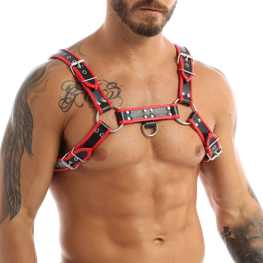 Black & Red Adjustable Harness