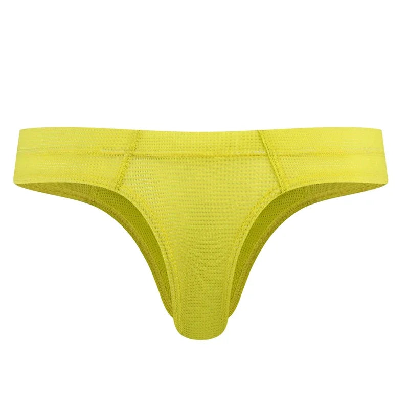 Sexy Nylon Fast-Dry Jockstrap Thong Brief