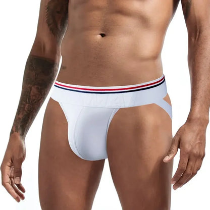 Low Rise Cotton Blend Men's Jockstrap