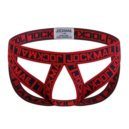 Double‑Strap Jockstrap with Cockring Pouch