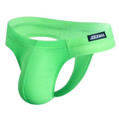 Sexy Nylon Fast-Dry Jockstrap Thong Brief