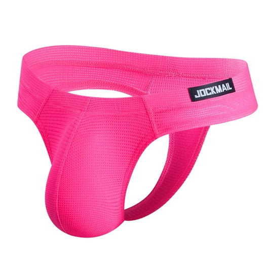 Sexy Nylon Fast-Dry Jockstrap Thong Brief