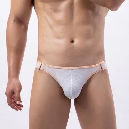 Colorblock Adjustable G-String Thong