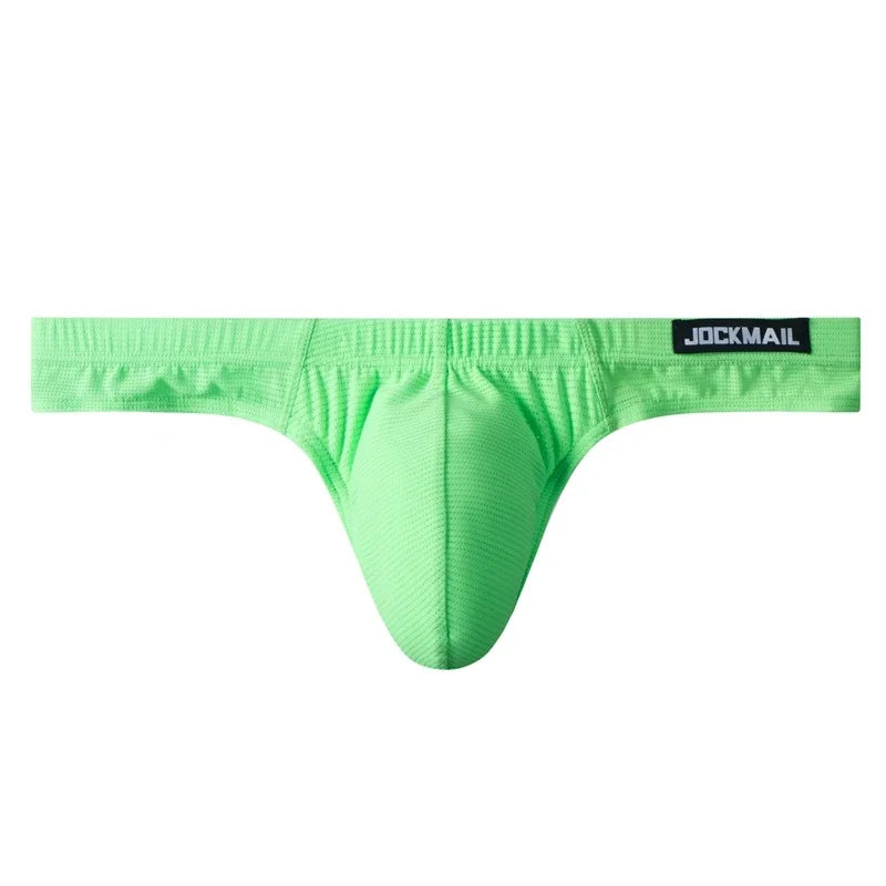 Sexy Nylon Fast-Dry Jockstrap Thong Brief