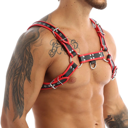 Black & Red Adjustable Harness