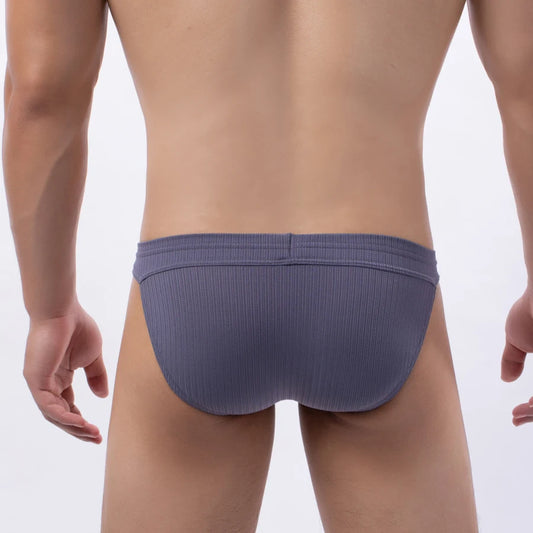 U-Convex Threaded Fabric Briefs