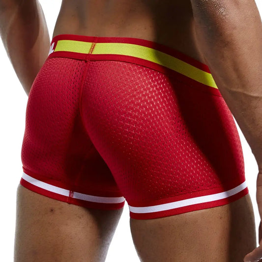 Low Rise Mesh Boxer Briefs