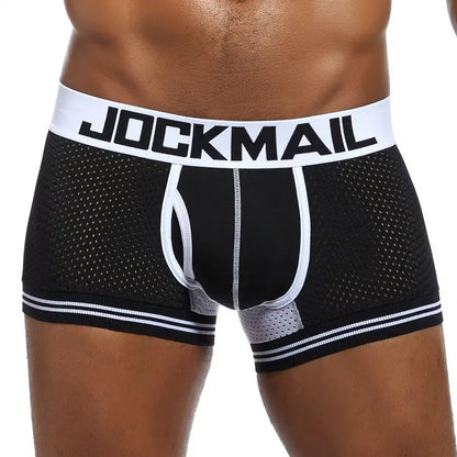 Low Rise Mesh Boxer Briefs