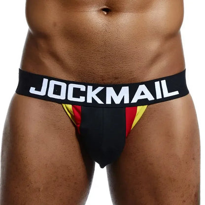 Low Rise Cotton Blend Men's Jockstrap
