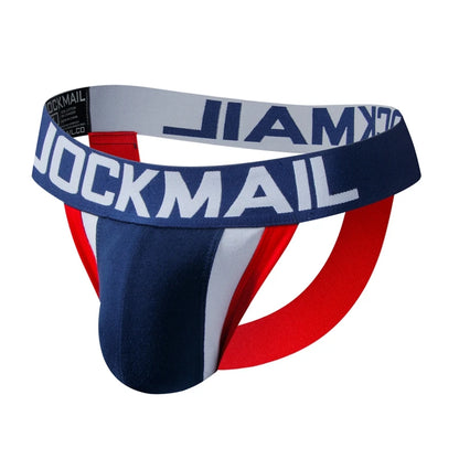 Low Rise Cotton Blend Men's Jockstrap