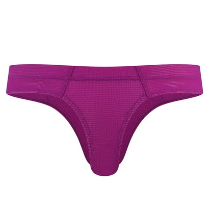 Sexy Nylon Fast-Dry Jockstrap Thong Brief