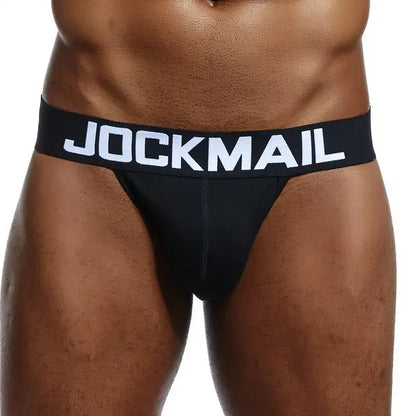 Low Rise Cotton Blend Men's Jockstrap