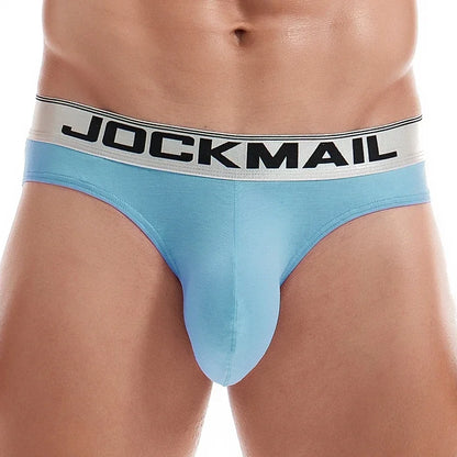 Men’s Low‑Waist Cotton Briefs