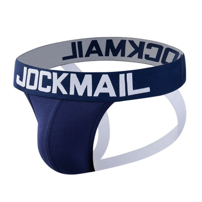 Low Rise Cotton Blend Men's Jockstrap