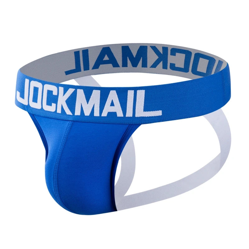 Low Rise Cotton Blend Men's Jockstrap