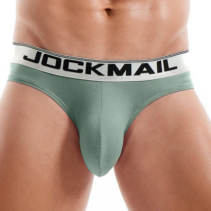 Men’s Low‑Waist Cotton Briefs
